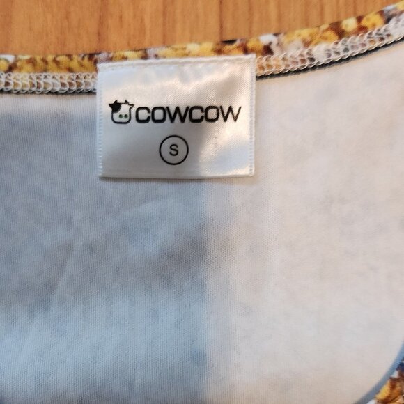 COWCOW Glitter Sequin Print Dress || Small EUC - Picture 9 of 9